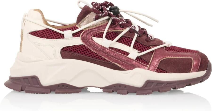 Dwrs Isola B11443-05-4577 Bordeaux Rood Wit