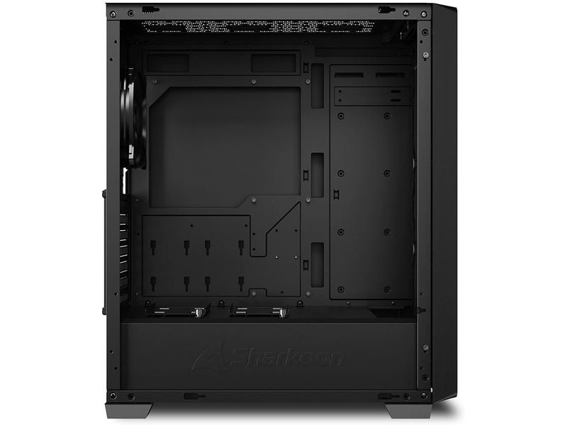 Sharkoon PC-Gehäuse VS8 Midi-ATX-Tower mit vorinstalliertem 120-mm-Lüfter