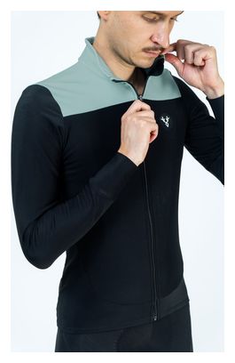 Maillot Manches Longues LeBram Ventoux Noir Bleu