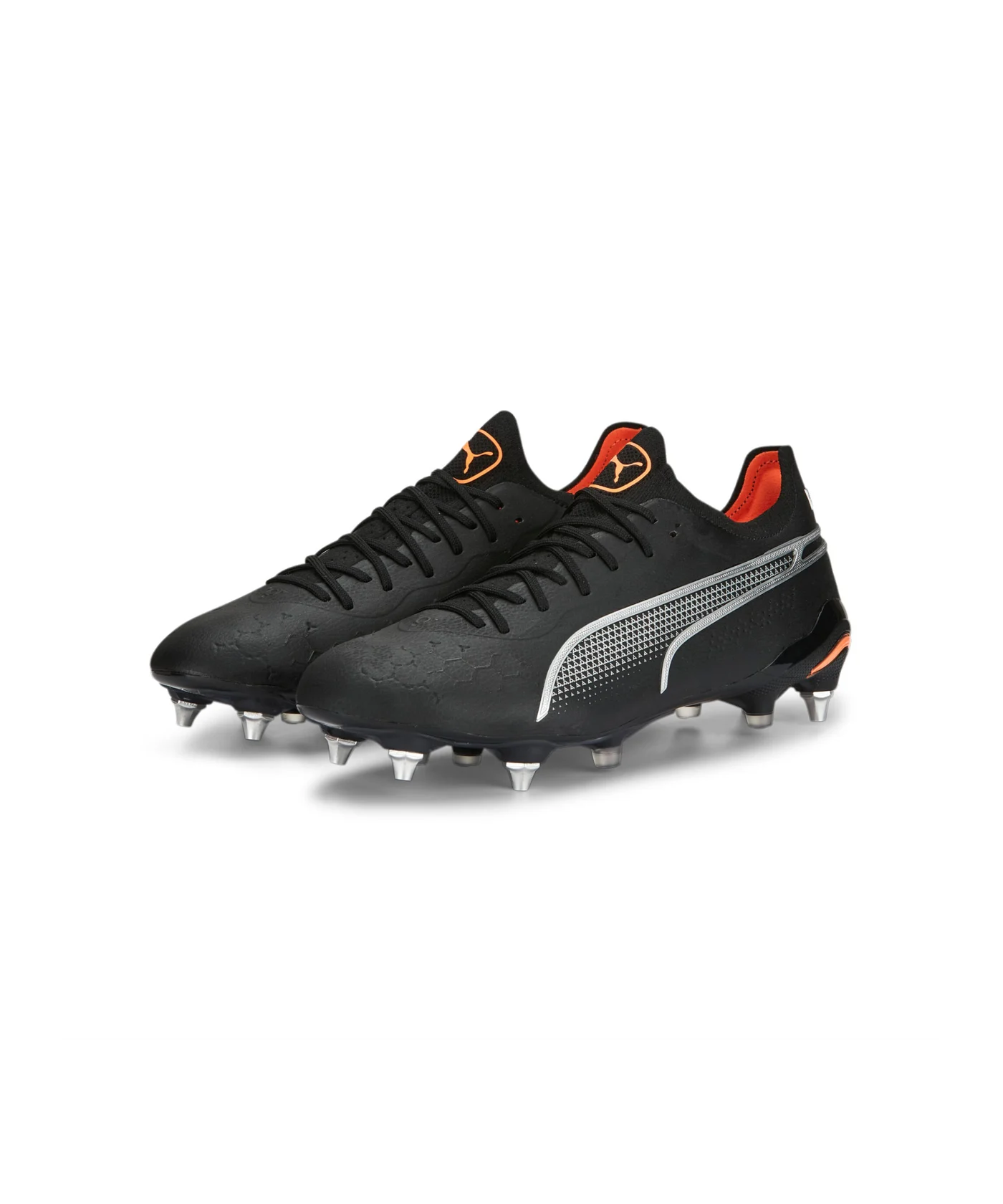 PUMA KING Ultimate MxSG Eclipse Schwarz F02