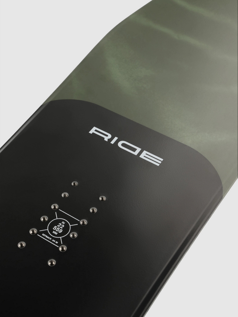 Ride Deep Fake 2025 Snowboard design