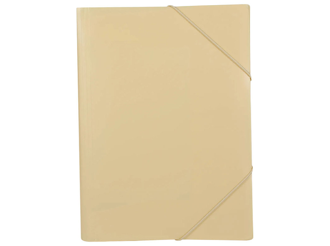 CAPA EM PLÁSTICO A4 AUCHAN AMARELO \