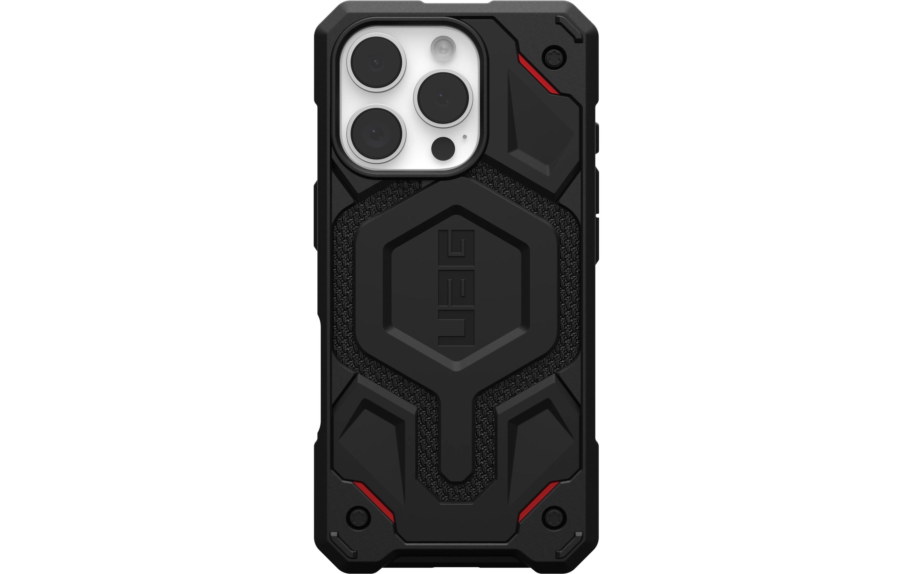 Back Cover Monarch Pro iPhone 16 Pro Kevlar BlackSchutzhülle für das Apple iPhone 16 Pro