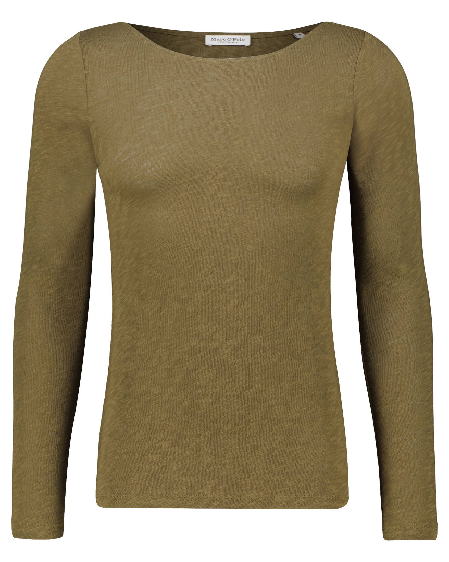 Marc O'Polo| Damen Langarmshirt aus Slub-Jersey Regular Fit