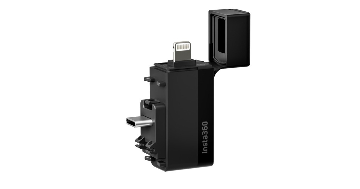 Insta360X3 Quick Reader kaartlezer  (Zwart)