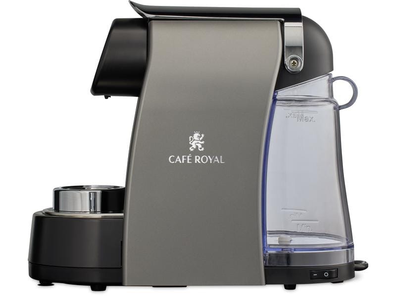 Café Royal Portionskaffeemaschine CRpro-100 Schwarz Pads-Kaffeemaschine