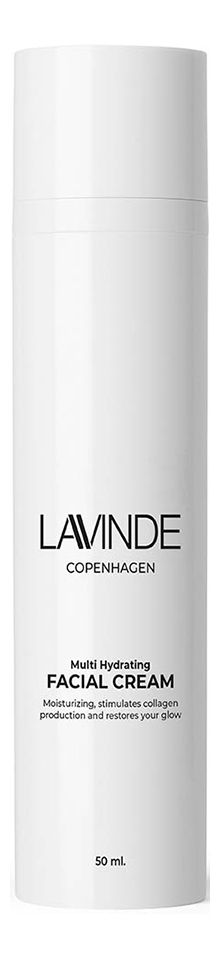Lavinde Copenhagen Multi Hydrating Facial Cream - 50 ml.