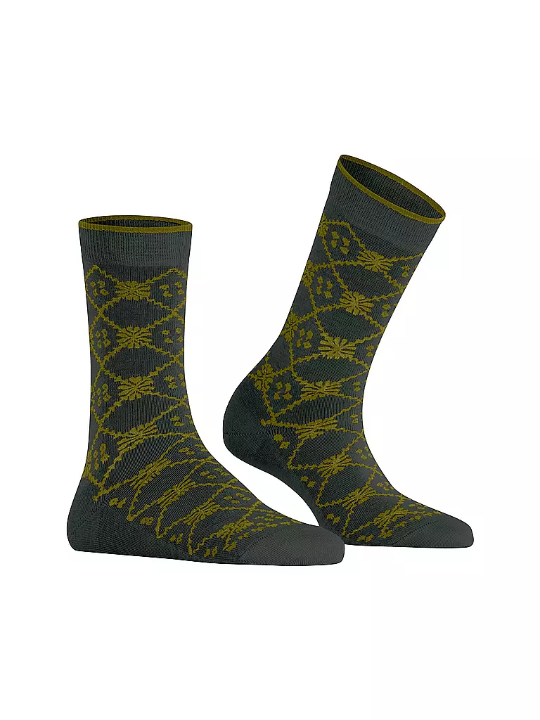FALKE Socken RETRO SENSATION forest grün