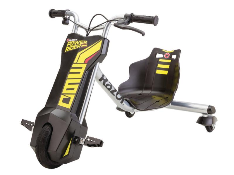 Razor Electric Ride-on PowerRider 360, Black Elektrischer Kinder Ride-on