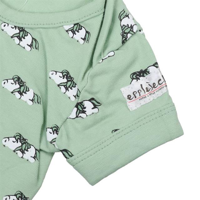 Romper Epplejeck EJSleeping White Foal Groen