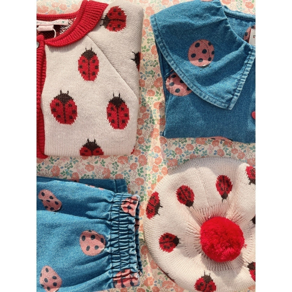 Køb Konges Sløjd Ladybug Magot Frill Bukser GOTS
