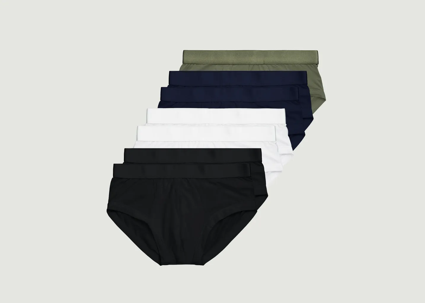 Pack de 7 Slips Follet Talc Paris