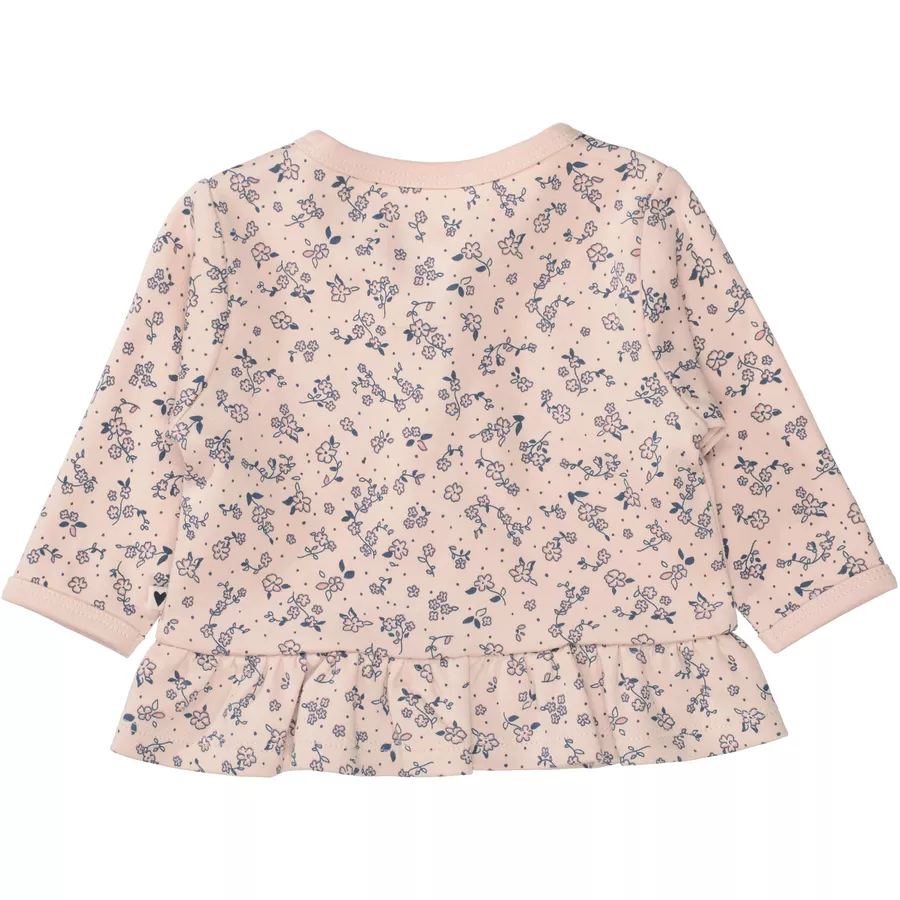 STACCATO Sweatjacke soft blush gemustert
