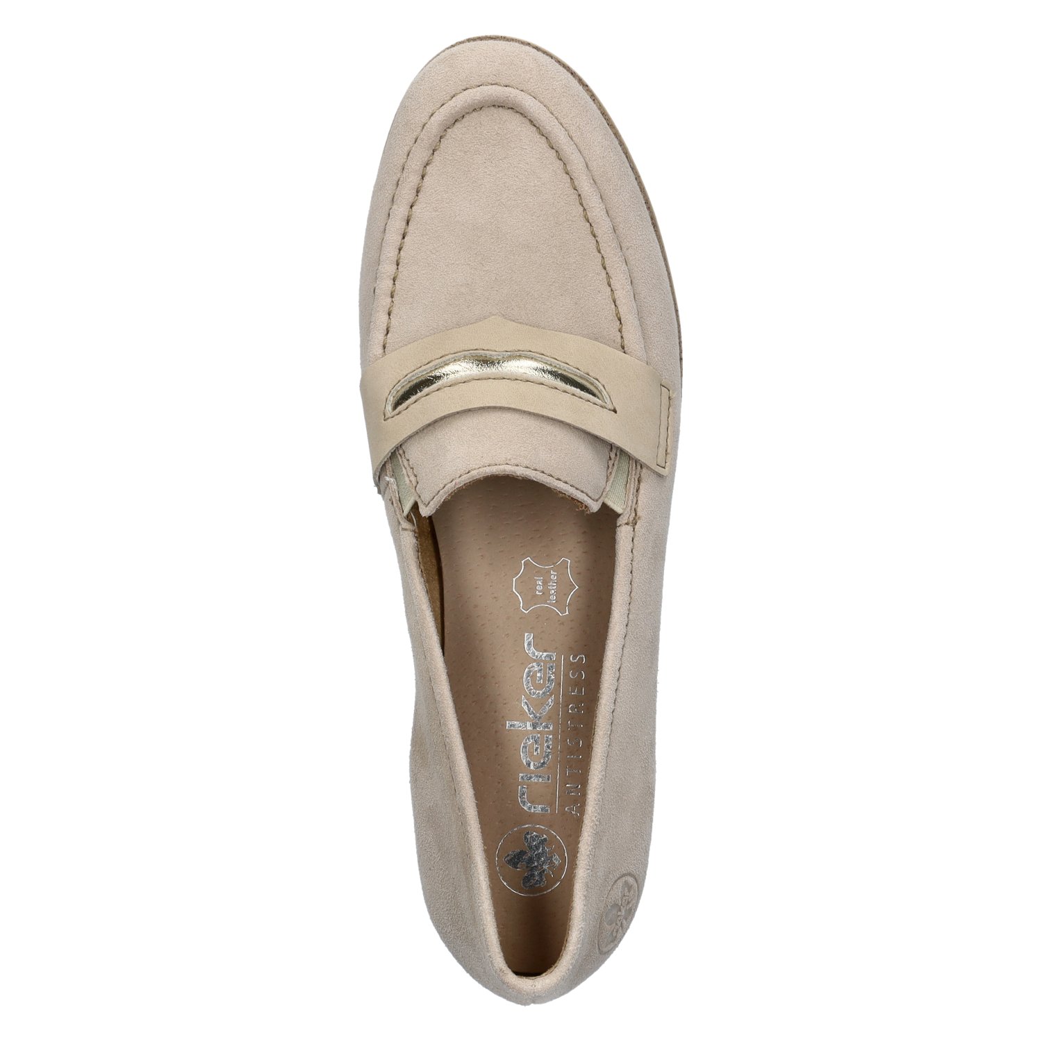 dames loafer Rieker Beige