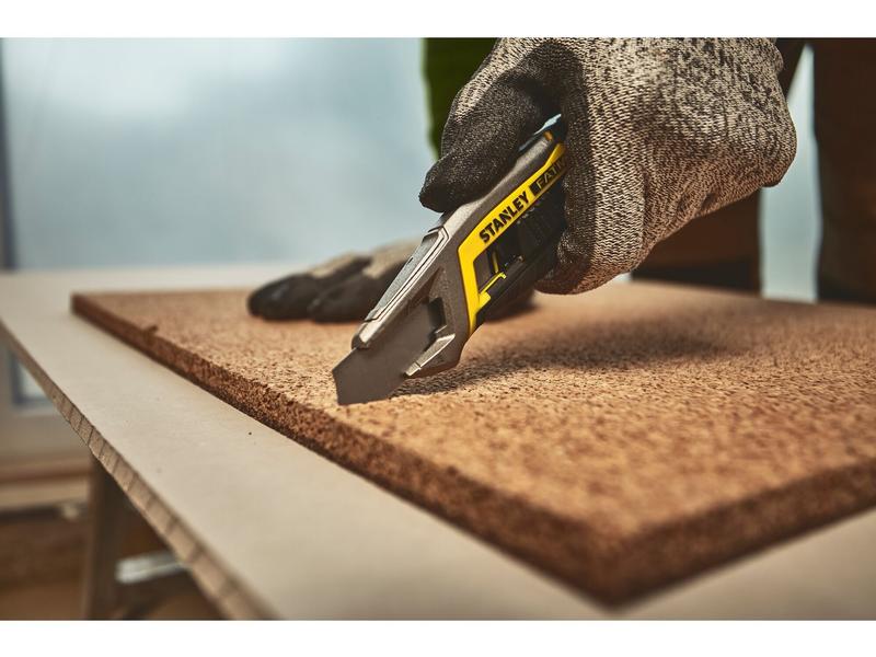 Stanley Fatmax Messer Fatmax 18 mm Robustes Messer mit Klingenschieber