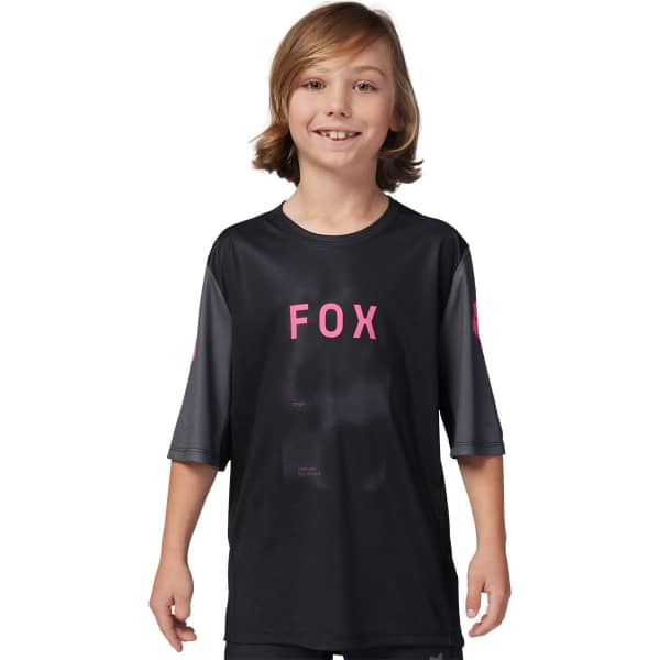 Maillot VTT FOX YTH RANGER SS JERSEY TAUNT BLACK