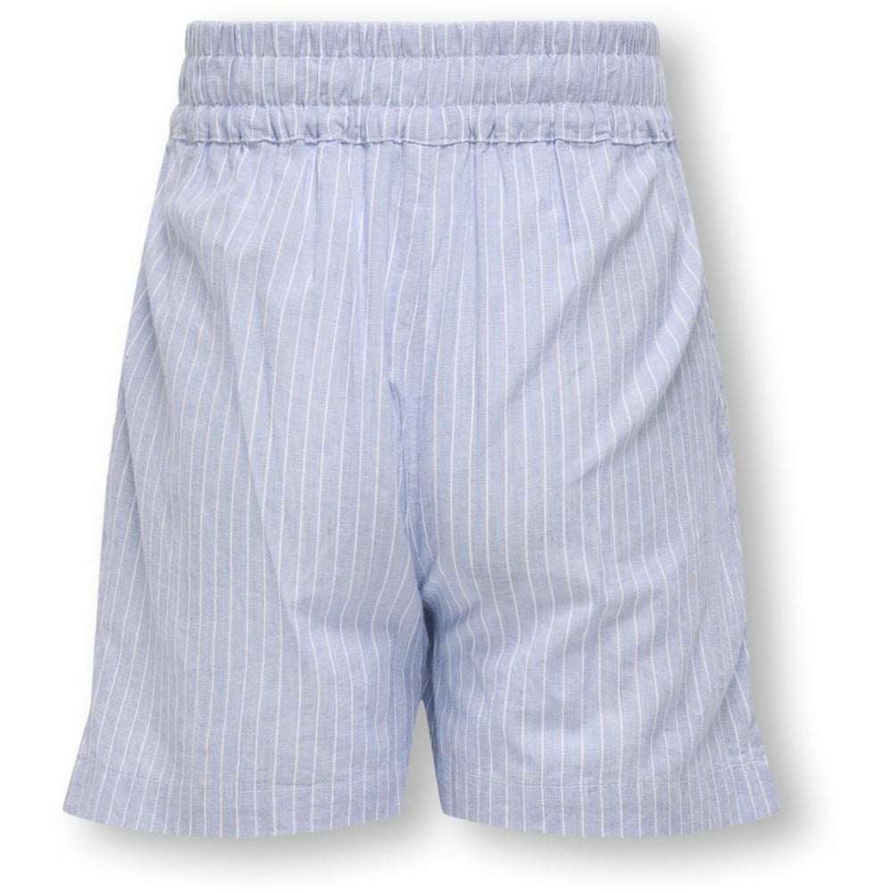 Køb kids ONLY Cashmere Blue White Daimi Detail Shorts