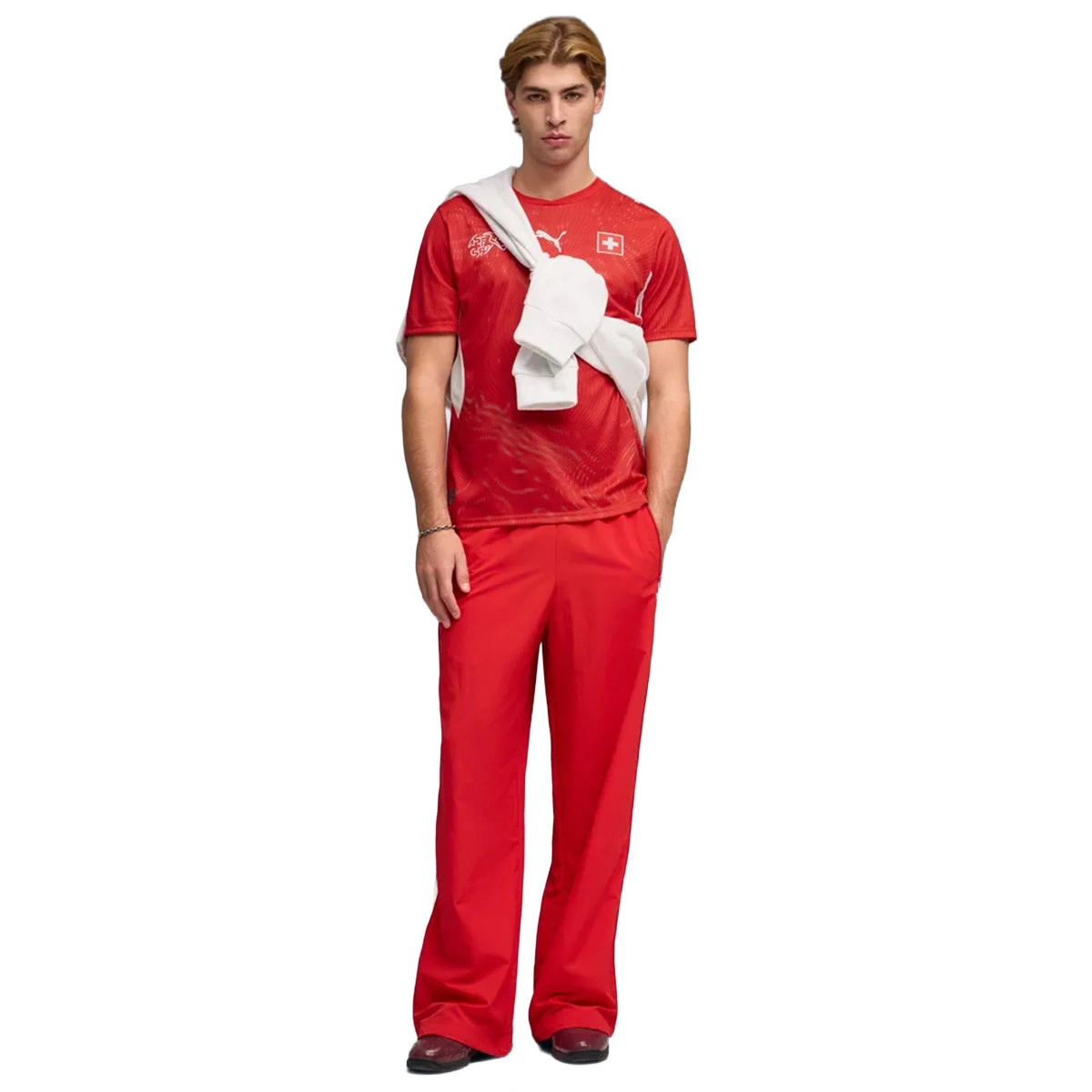 Camisola Puma Suíça Primeiro Equipamento Mundial 2026