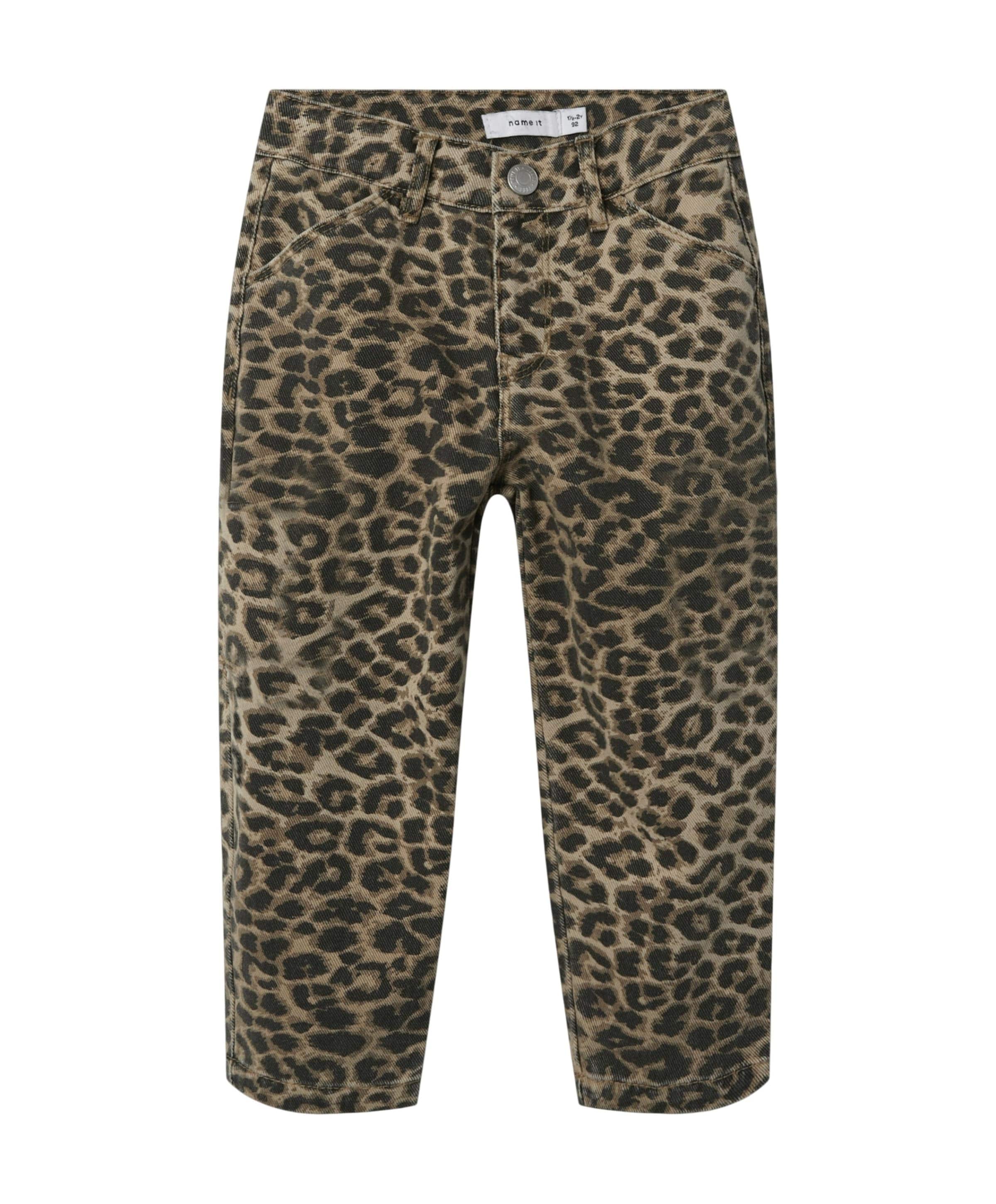 Name it NMFBELLA MOM TWI PANTS 4444-TD NOOS meisjes jeans bruin