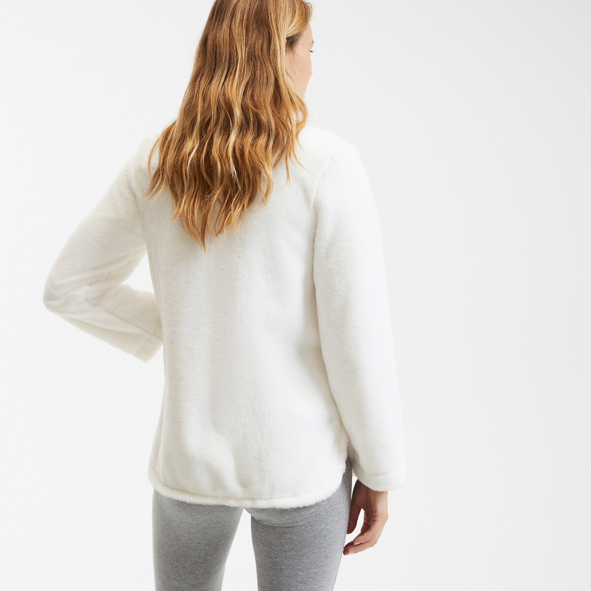 SO'HOME<br>Colete de pijama em lã sherpa