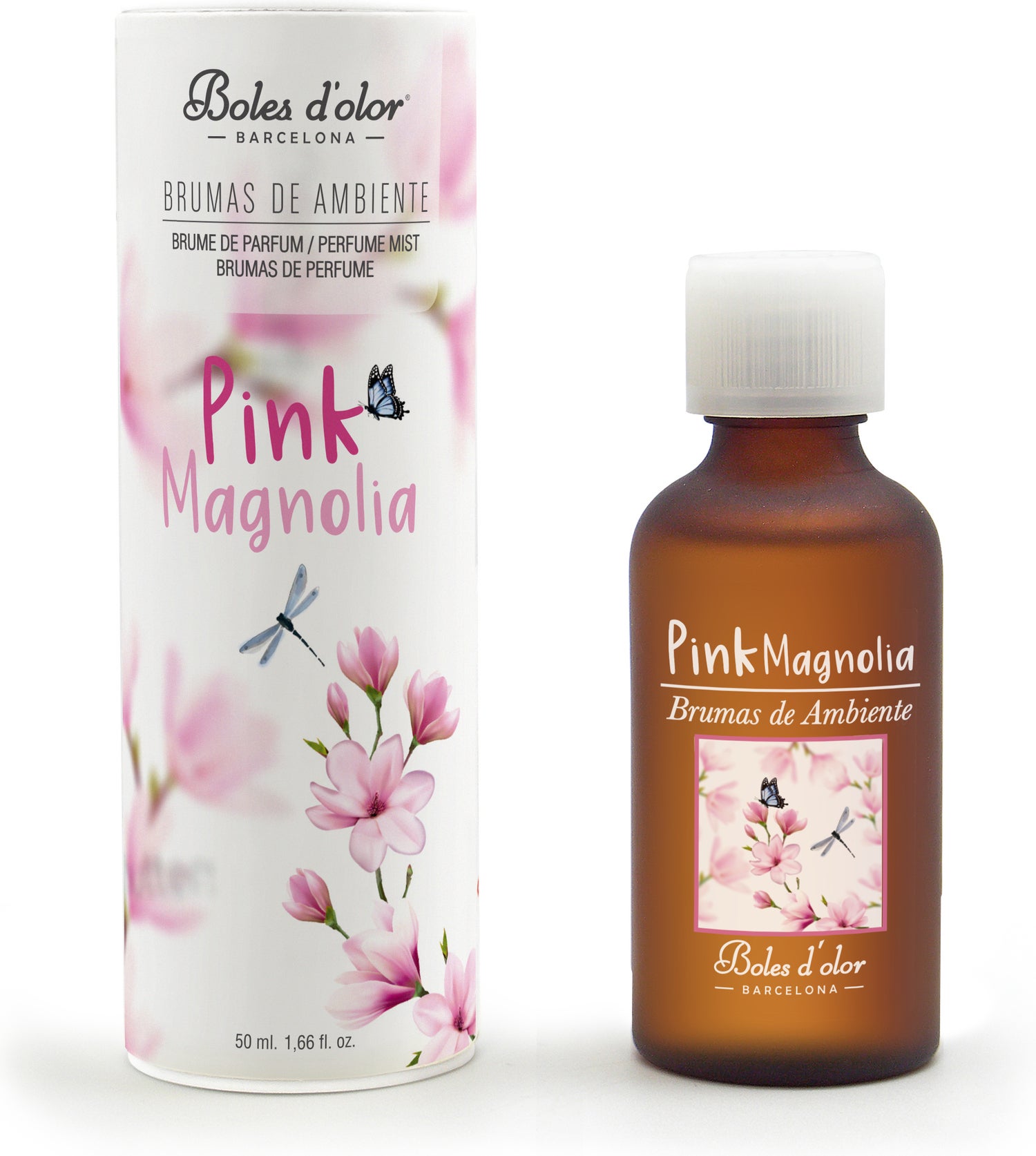 Boles d'olor geurolie Brumas de ambiente Pink Magnolia 50 ml