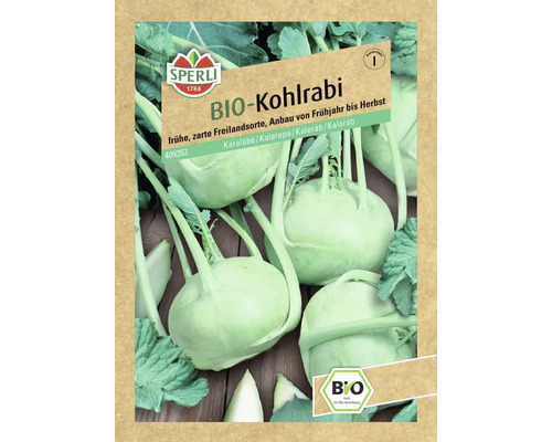 Biologische koolrabi Noriko Sperli open-pollinated groentezaden