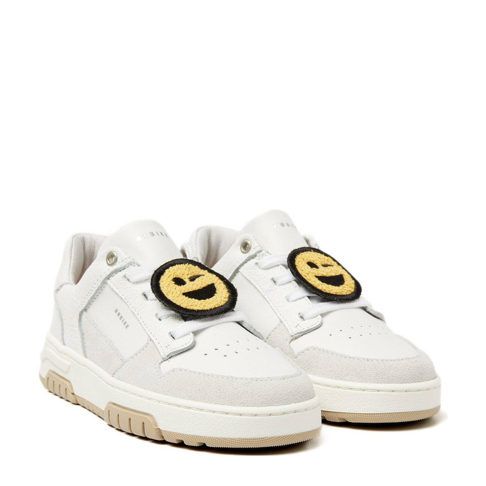 Nubikk leren sneakers wit