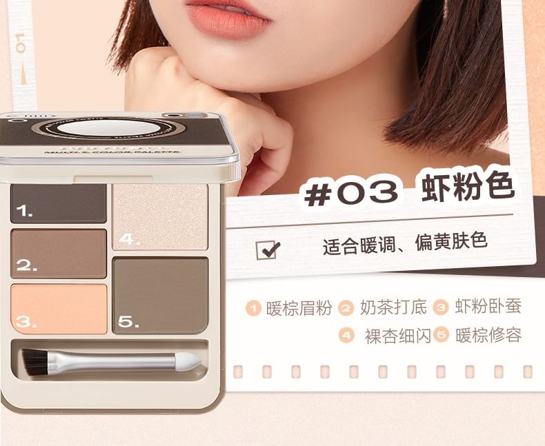 Judydoll - Multicolor Palette - 3 Kleuren