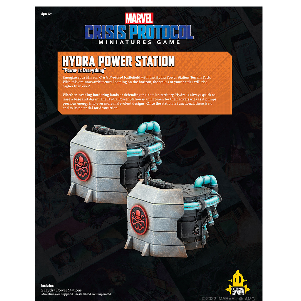 Marvel Crisis Protocol - Hydra Power Station Terrain