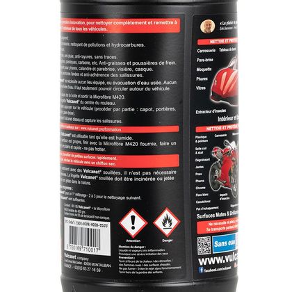 Lingettes Vulcanet NETTOYAGE Universel