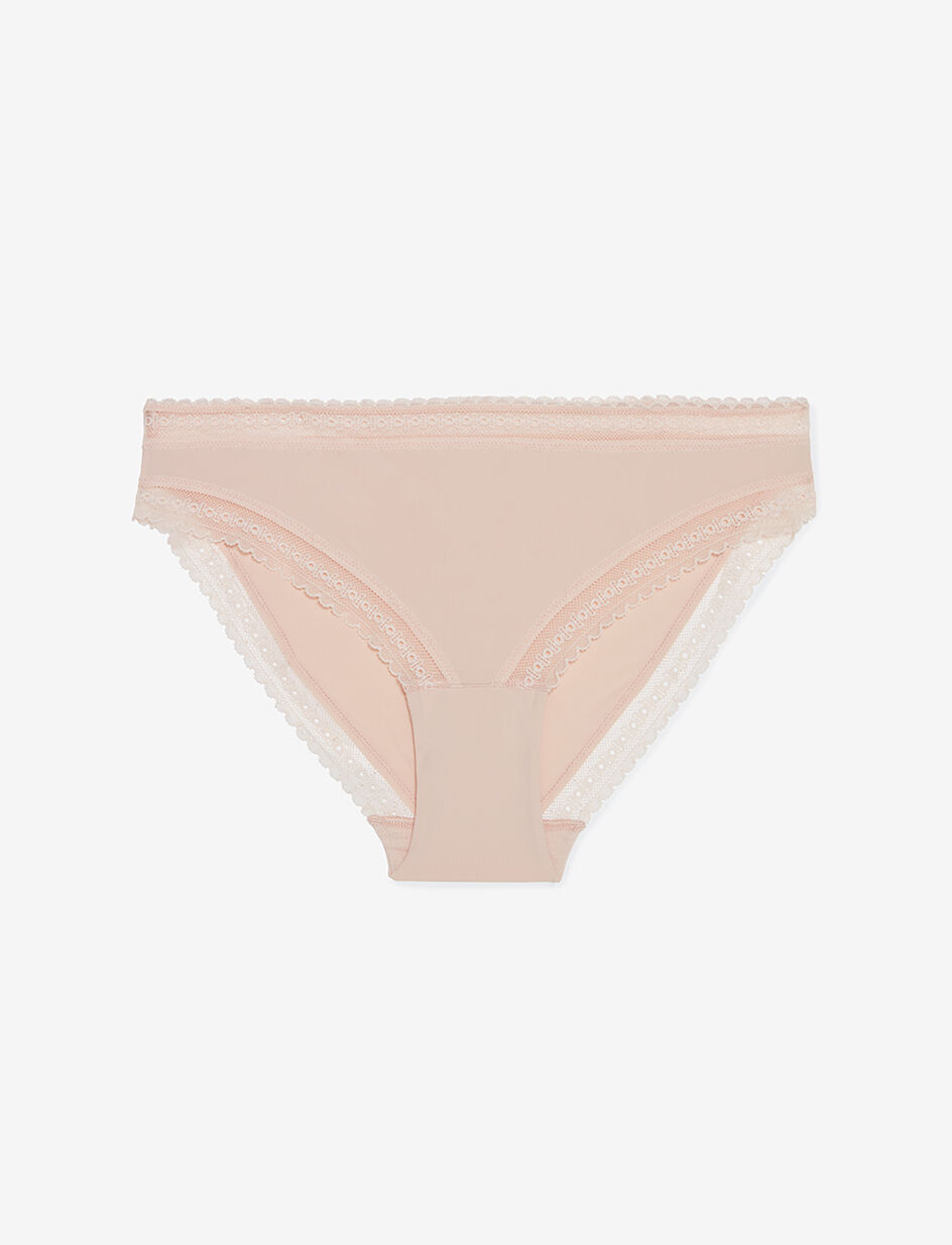 Culotte taille basse - beige poudre