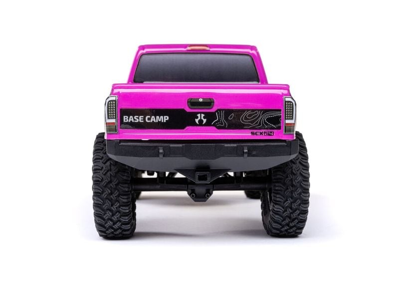 Axial Rock Crawler SCX24 Base Camp 4WD, Pink RTR 1:24 Rock Crawler Brushed RTR mit Akku & Ladegerät