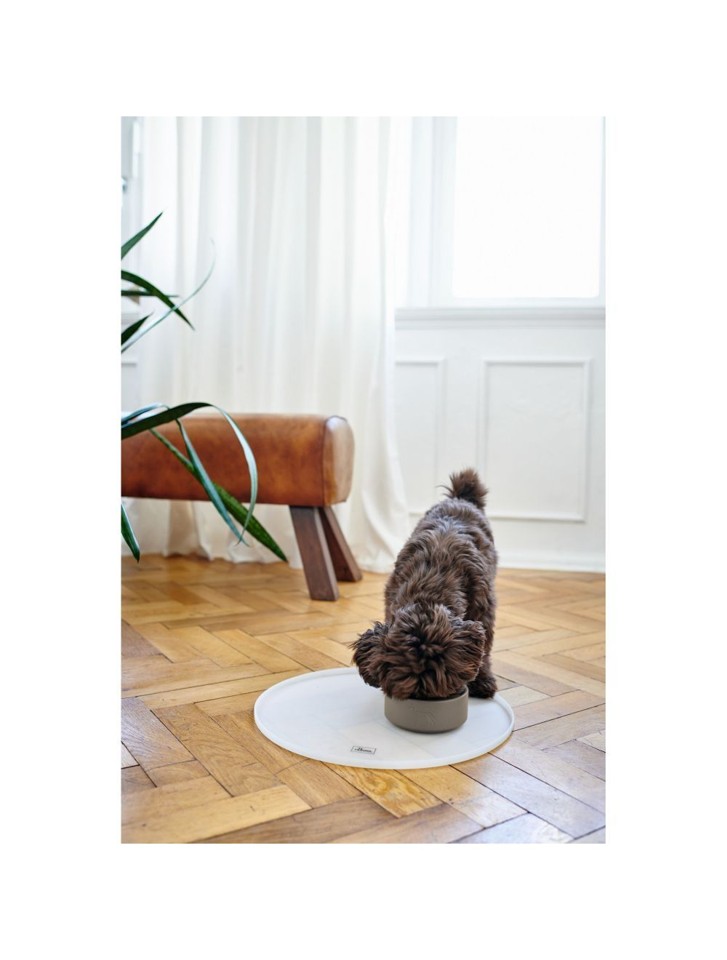Hunter - Hundeskål Keramik Osby 1900 ml, taupe