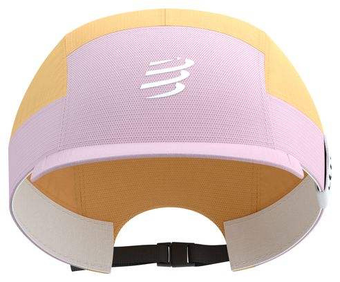 Casquette Compressport 5 Panel Light Cap Orange/Rose