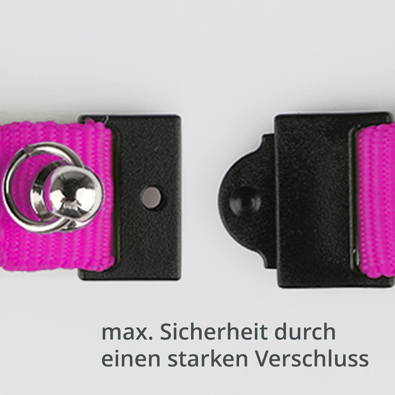 Petsation leuchtendes Katzenhalsband S pink