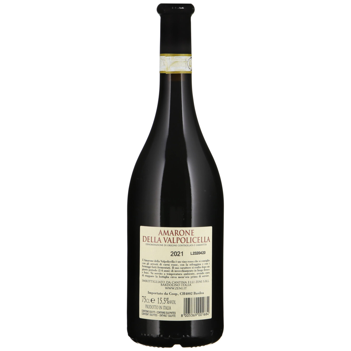 Amarone della Valpolicella DOCG Classico Zeni -75cl