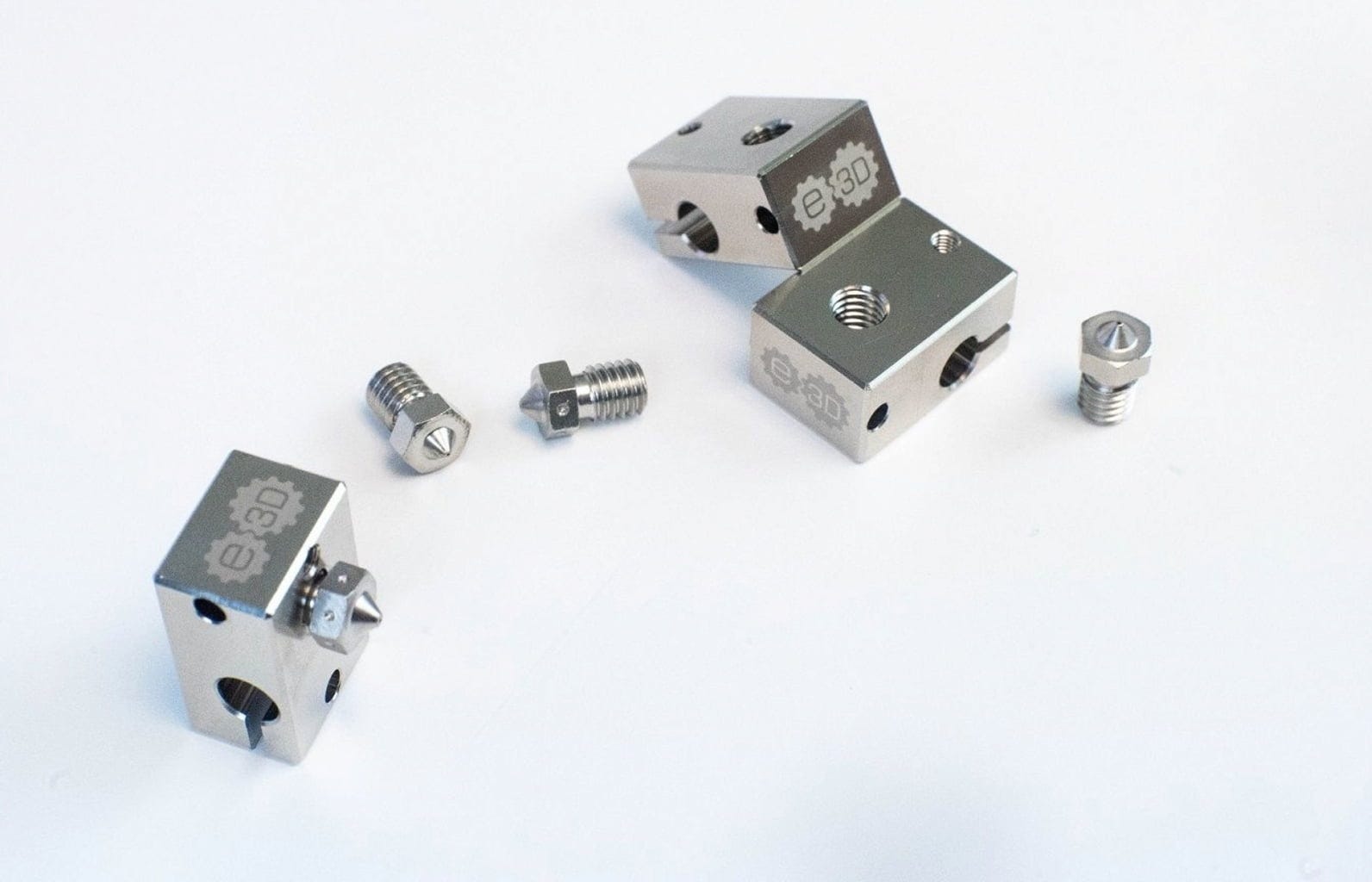 E3D  V6 Plated Copper Heater Block    Entwickelt für extrem hohe Temperaturen am V6 Hotend!