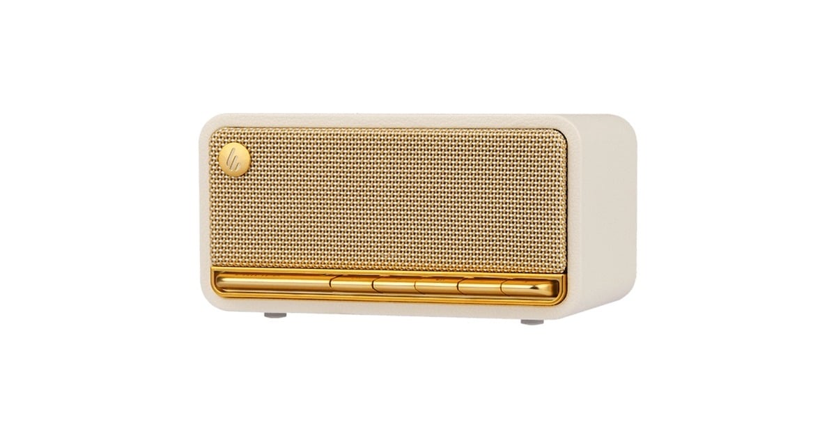 EdifierMP230 Retro Bluetooth speaker luidspreker  (Wit, Bluetooth, microSD, Aux, USB-C)