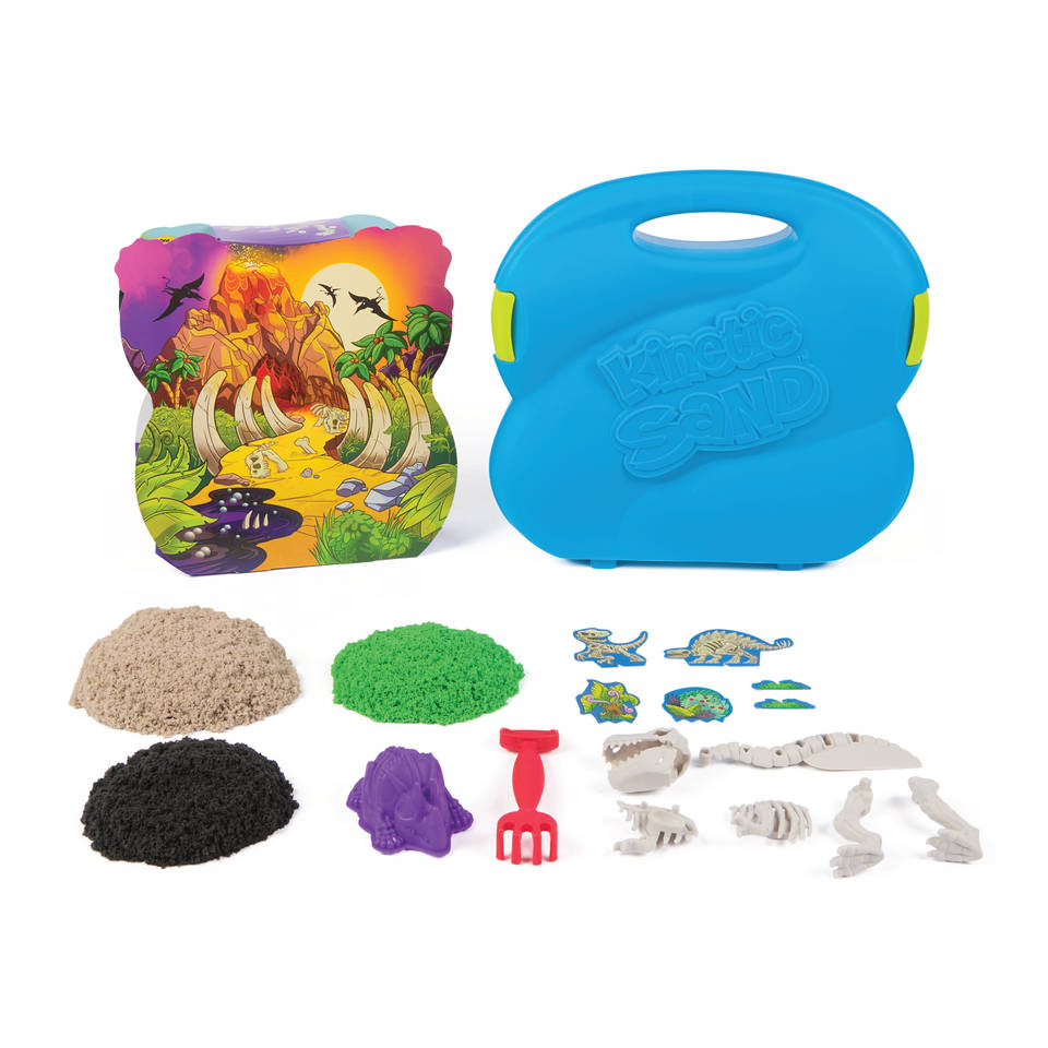 Kinetic Sand T-rex dinokoffer