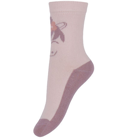 Minymo Socken - 3er-Pack - Brüniert Lilac