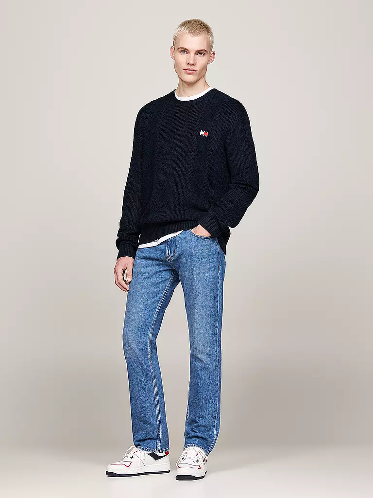 TOMMY JEANS Pullover dunkelblau