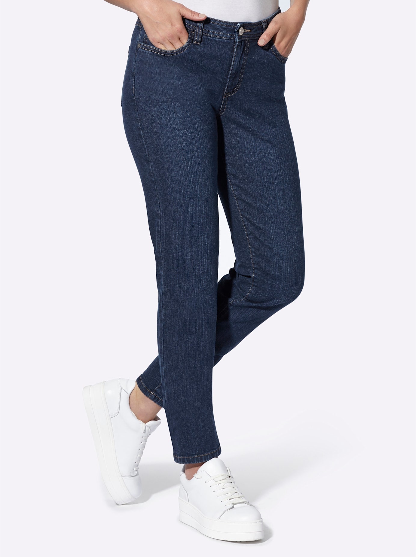 Casual Looks 5-Pocket-Jeans