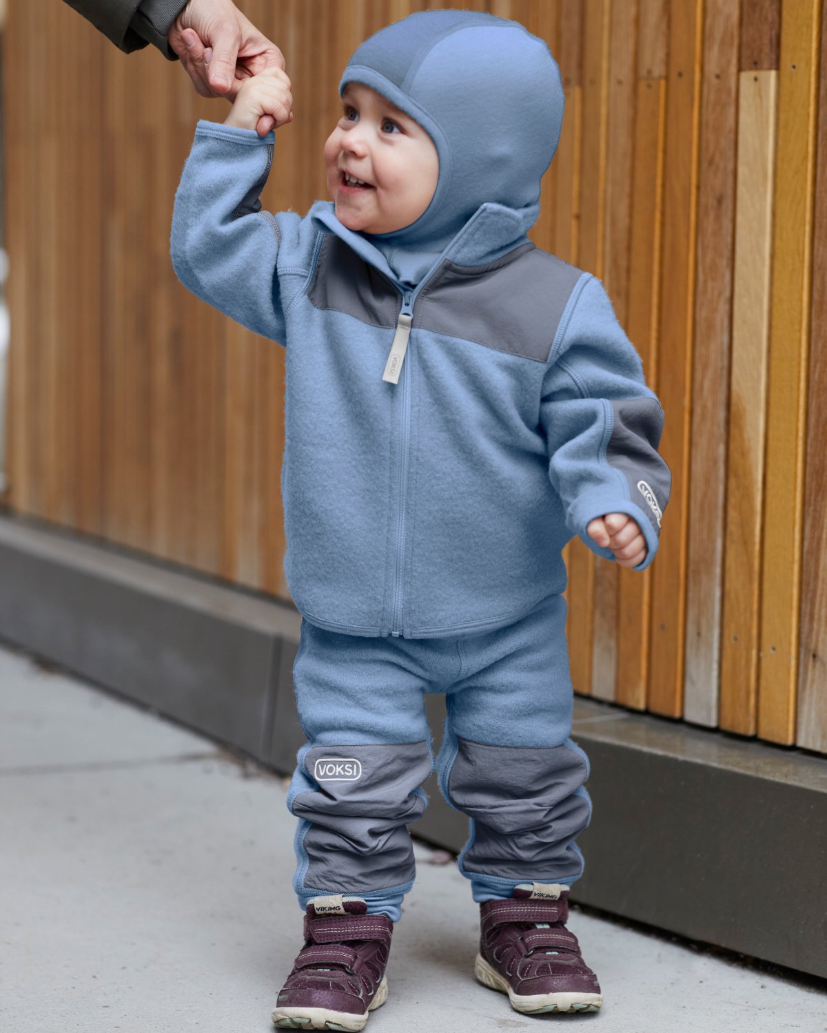 Ullbukse Barn – Varm Ullfleece m/ Nylon forsterkning | Wool Fleece Pants