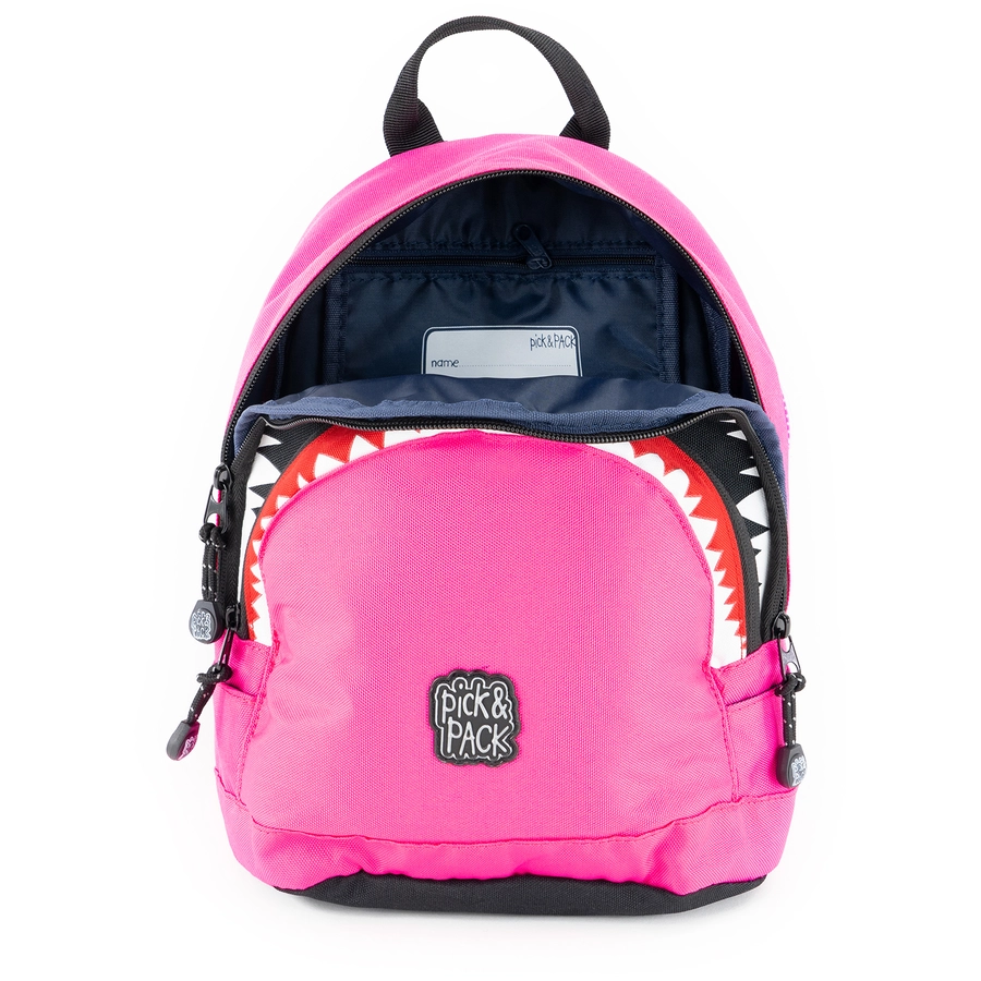 Pick & Pack Rucksack Shark Shape S Fuchsia