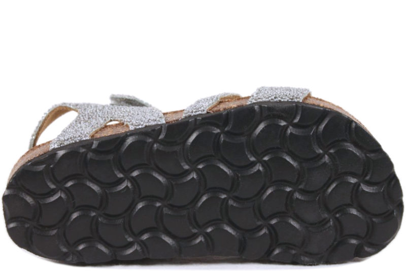 SOFIE SCHNOOR GIRLS SØLV GLIMMER SANDAL