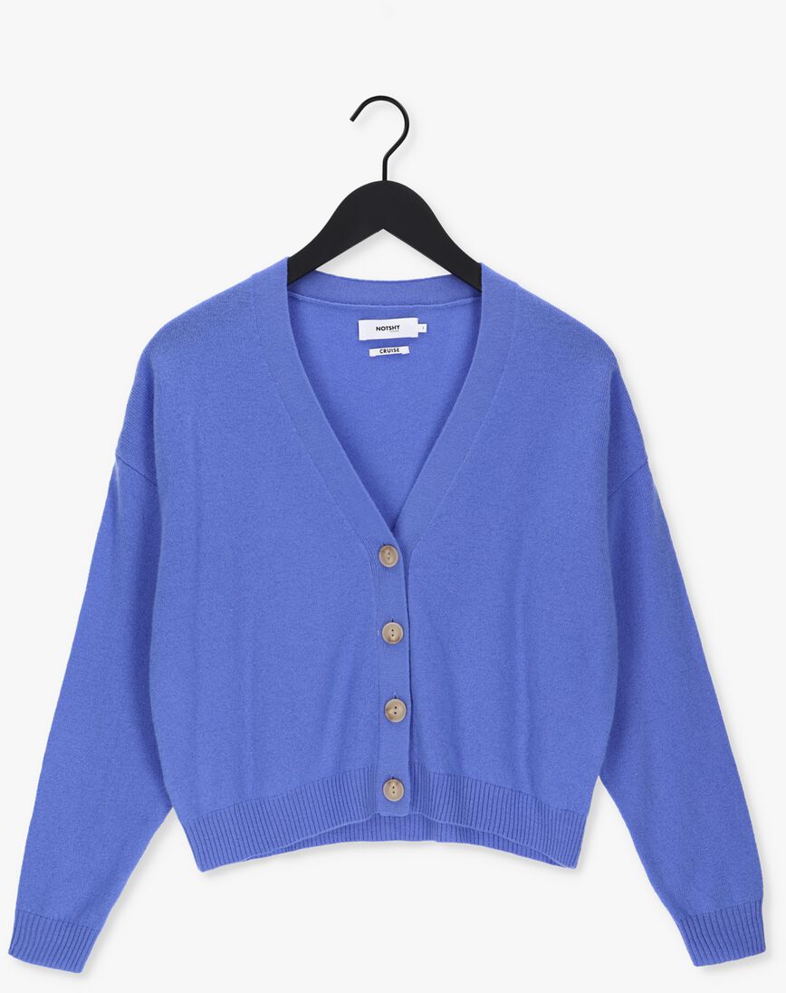 NOT SHY blauwe not shy vest juana