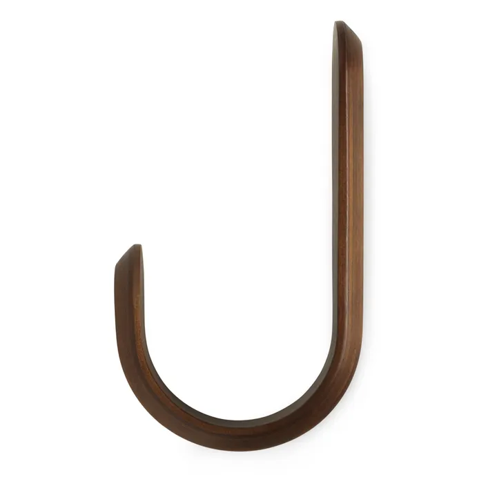 Normann Copenhagen Patère Curve | Noyer