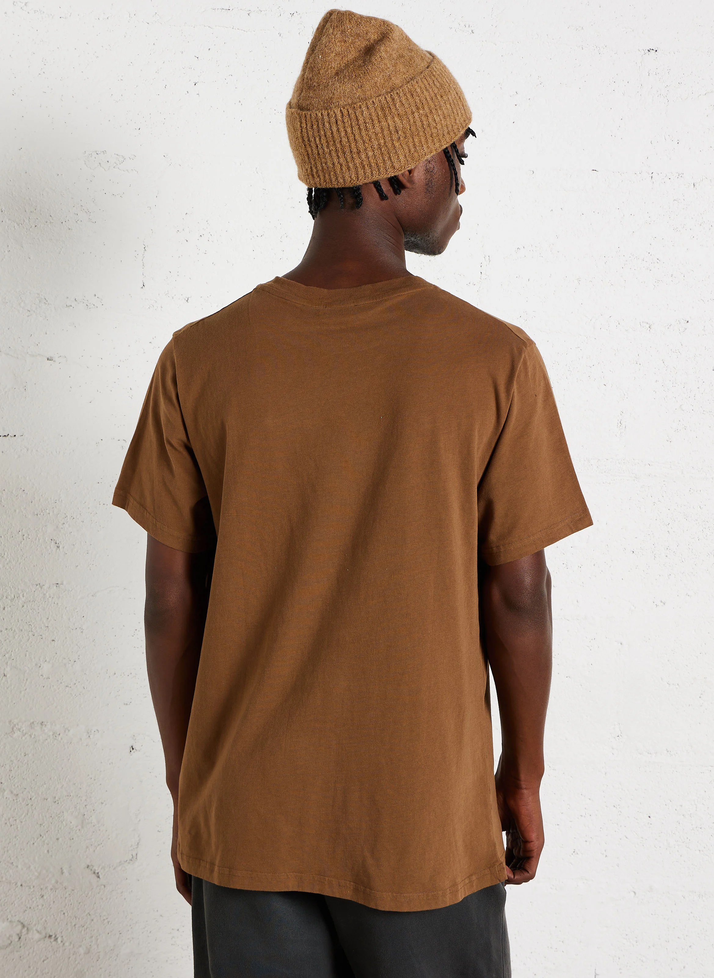 VUPAVILLE - Tee-shirt à col rond en coton | Marron