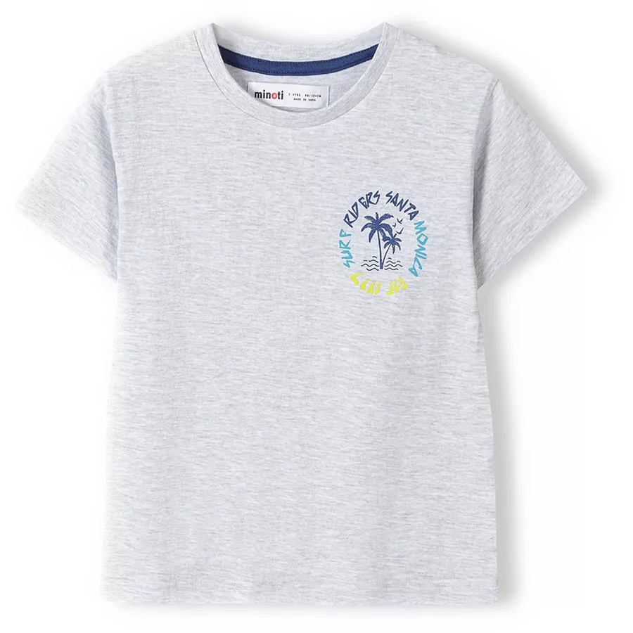 MINOTI 3er-Pack T-Shirts WeißGrauGelb