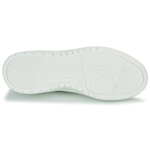 Skechers - UNO COURT - COURTED AIR - Blanc / Doré